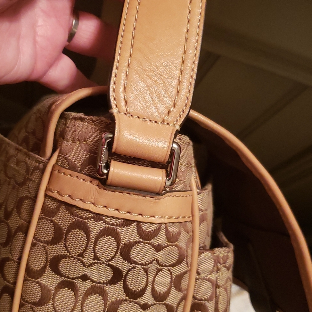 💥HP💥Coach Signature Voyager Crossbody Messenger - Picture 8 of 16